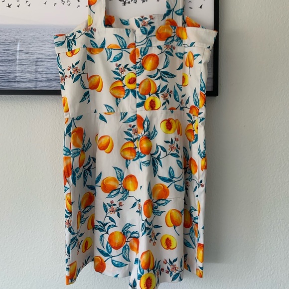 Amanda Uprichard peach romper size small - Picture 2 of 4
